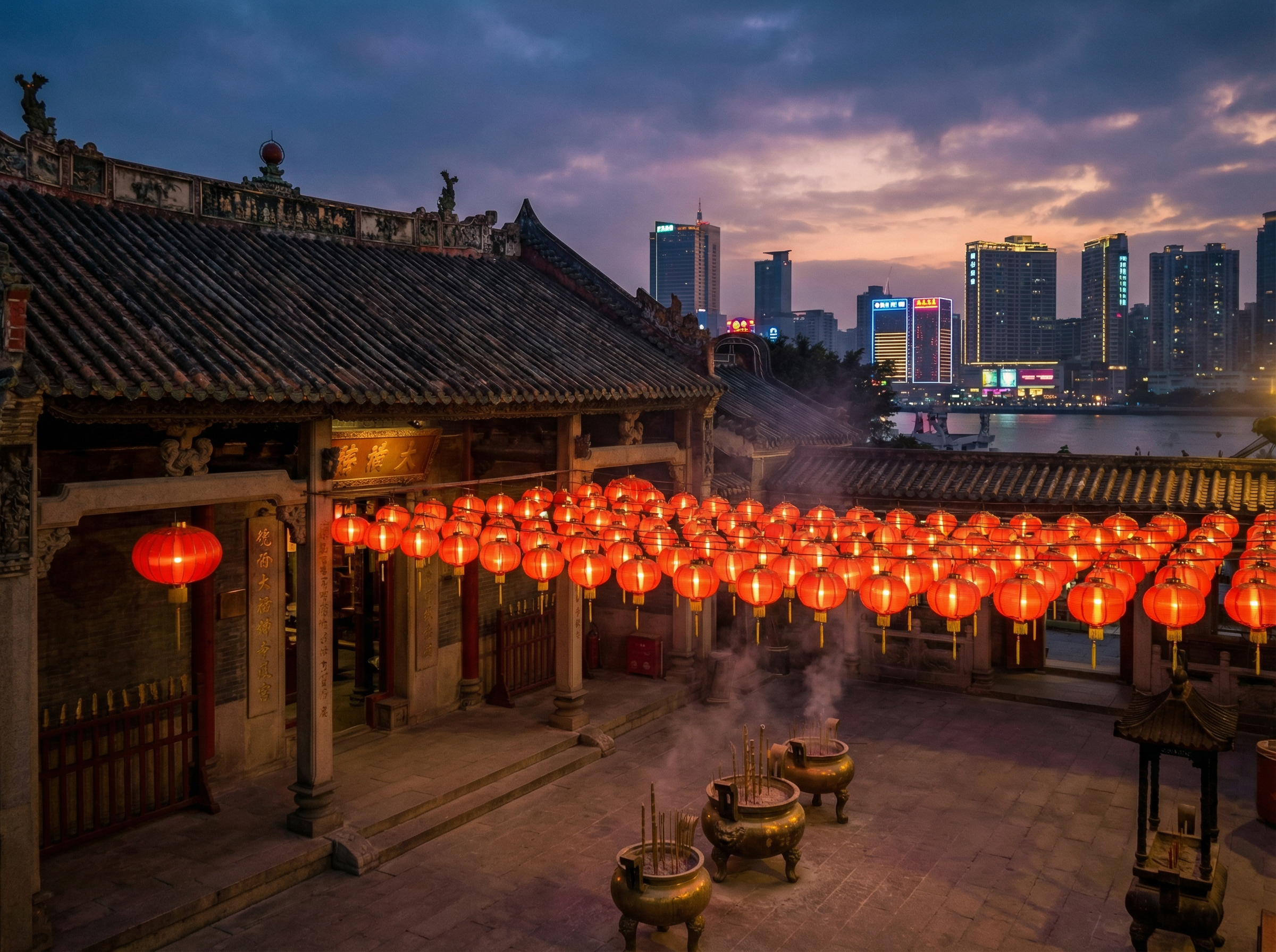 澳门六合彩 - 澳门妈阁庙黄昏