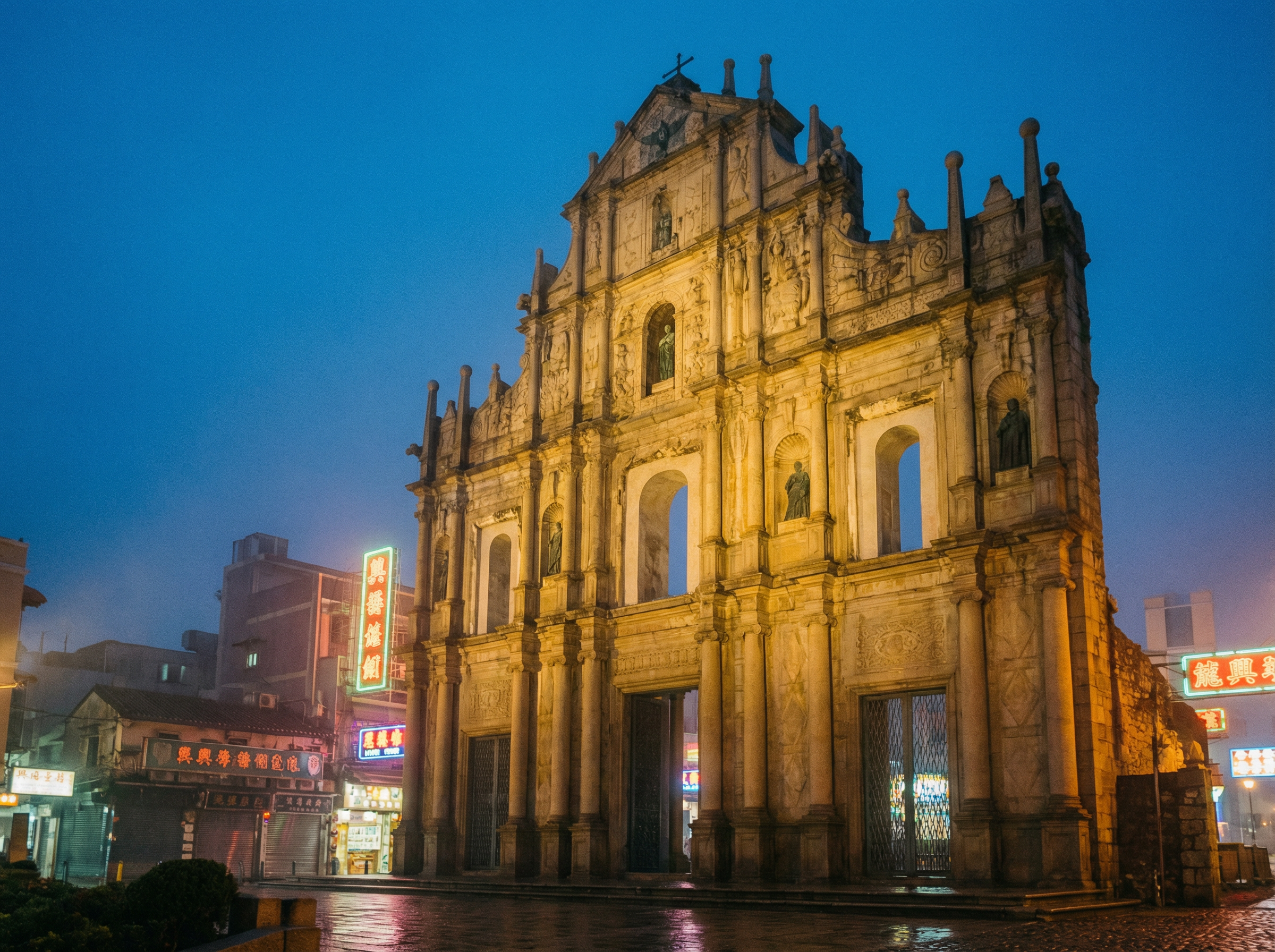 澳门六合彩 - 澳门大三巴牌坊